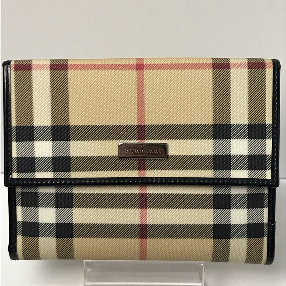 Burberry Signature Nova Check Bifold Wallet 😍 - Picture 4 of 17